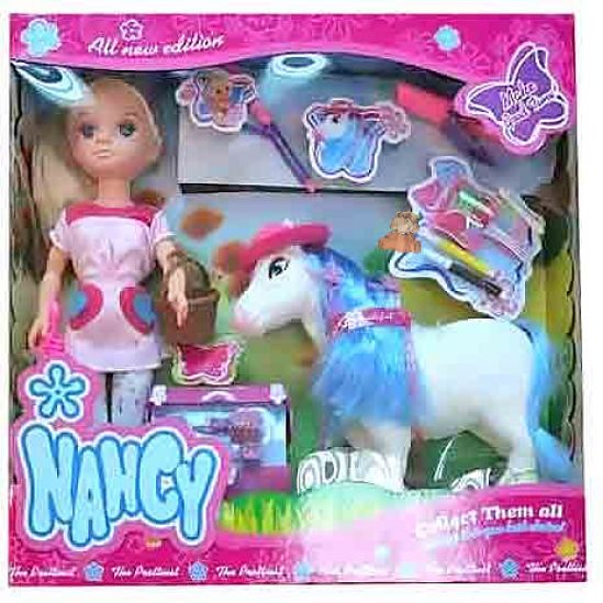 Кукла Nancy с лошадкой для причесок - фото 3